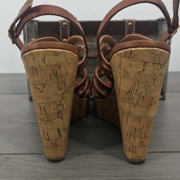 Madden girl wedged sandal 7.5 - Picture 3 of 12